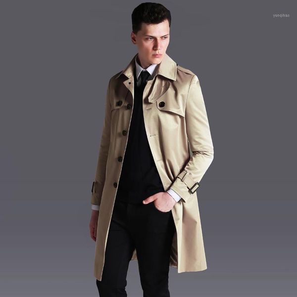 chaojue 2020 new single breasted mens spring trench coat fashion men parka coats men's slim plus size jacket 11071, Tan;black
chaojue 2020 new single breasted mens spring trench coat fashion men parka coats men's slim plus size jacket 11071, Tan;black