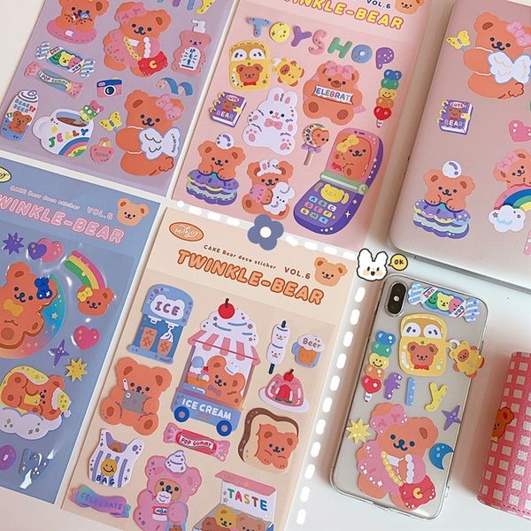 2020 twinkling bear cute decorative stickers north korea scrapbook and stick label daily of kawai stationery store
2020 twinkling bear cute decorative stickers north korea scrapbook and stick label daily of kawai stationery store