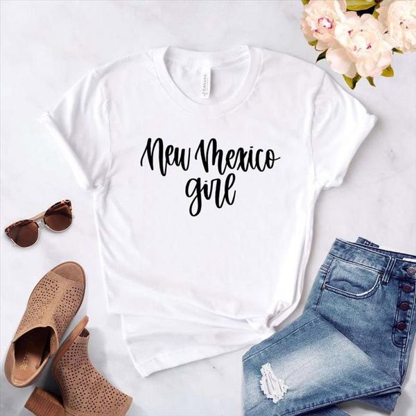 new mexico girl women tshirt cotton casual funny t shirt gift for lady yong girl tee 6 color drop ship s, White
new mexico girl women tshirt cotton casual funny t shirt gift for lady yong girl tee 6 color drop ship s, White