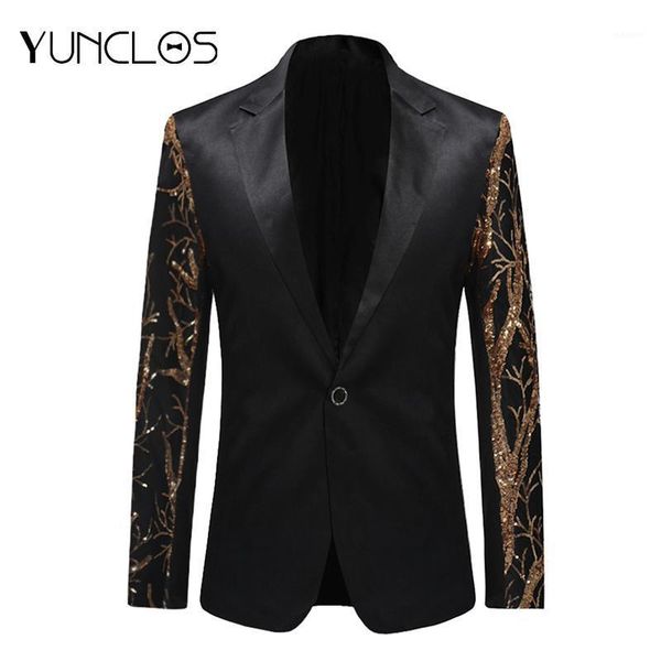 men's euro size unique two-tone sequins blazer single breasted one button jacket wedding &party male suit slim casual coat1, White;black
men's euro size unique two-tone sequins blazer single breasted one button jacket wedding &party male suit slim casual coat1, White;black