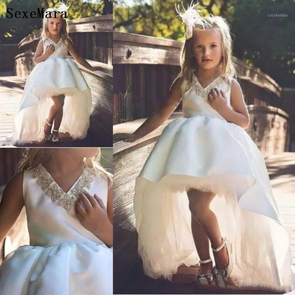 girl's dresses white high low girls pageant beaded v neck sleeveless ball gown flower girl satin baby birthday gown1, Red;yellow
girl's dresses white high low girls pageant beaded v neck sleeveless ball gown flower girl satin baby birthday gown1, Red;yellow