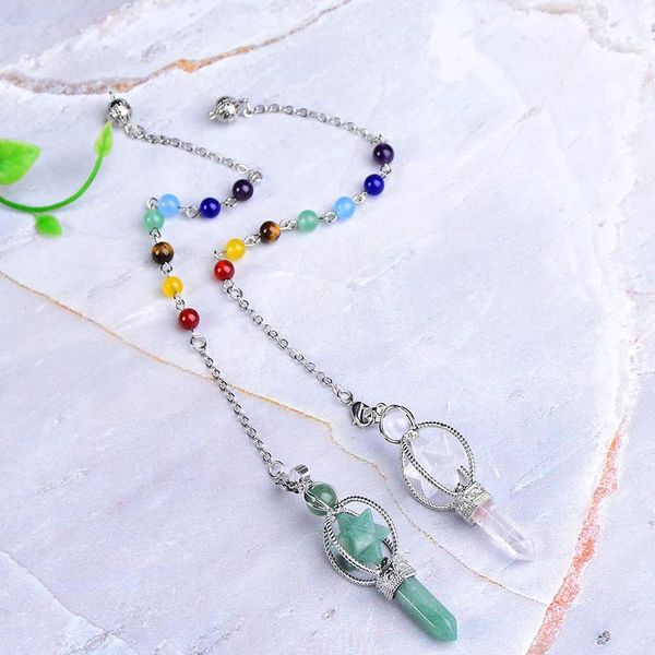 natural crystal merkaba pendulumfashion rose quartz lazuli pendant crystal wand colourful chain wicca for men women jewe qylkkw, Black
natural crystal merkaba pendulumfashion rose quartz lazuli pendant crystal wand colourful chain wicca for men women jewe qylkkw, Black