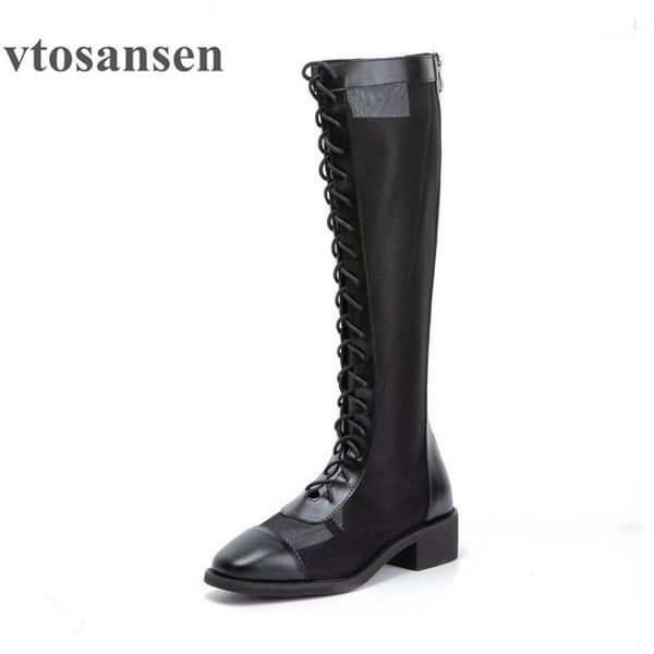 boots shoes 2021 autumn womens knee high air mesh hollow out female lacing ladies natural leather black1, Black
boots shoes 2021 autumn womens knee high air mesh hollow out female lacing ladies natural leather black1, Black