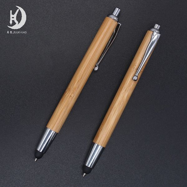 push touch screen bamboo pen environmental protection bamboo ballpoint pen plastic head push degradable advertising ballpoint pen, Blue;orange
push touch screen bamboo pen environmental protection bamboo ballpoint pen plastic head push degradable advertising ballpoint pen, Blue;orange