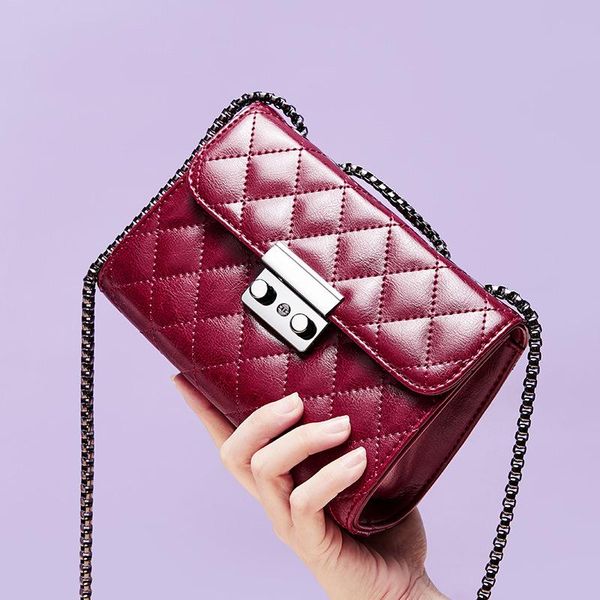 fashion diamond lattice chain bag genuine leather crossbody bags for women luxury handbags women bags designer sac a main
fashion diamond lattice chain bag genuine leather crossbody bags for women luxury handbags women bags designer sac a main