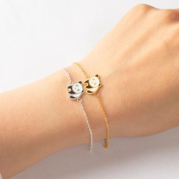 charm bracelets v attract fashion cute china panda bracelet & bangle women men stainless steel fine valentines gift hand chain pulseira1, Golden;silver
charm bracelets v attract fashion cute china panda bracelet & bangle women men stainless steel fine valentines gift hand chain pulseira1, Golden;silver