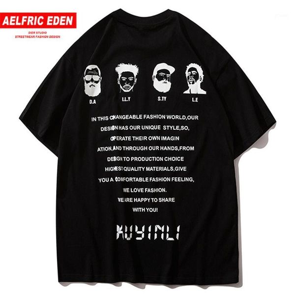 aelfric eden european and american hip-hop t-shirt letter print summer street cotton short-sleeved tee.1, White;black
aelfric eden european and american hip-hop t-shirt letter print summer street cotton short-sleeved tee.1, White;black