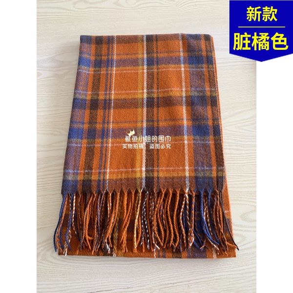 white not easy to pilling plaid scarf dirty orange girl winter imitation cashmere light shawl soft, Blue;gray
white not easy to pilling plaid scarf dirty orange girl winter imitation cashmere light shawl soft, Blue;gray