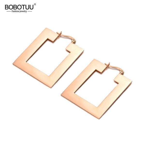 hoop & huggie bobotuu hyperbole stainless steel jewelry rose gold hollowed out square earrings for women girls christmas gift be18068, Golden;silver
hoop & huggie bobotuu hyperbole stainless steel jewelry rose gold hollowed out square earrings for women girls christmas gift be18068, Golden;silver