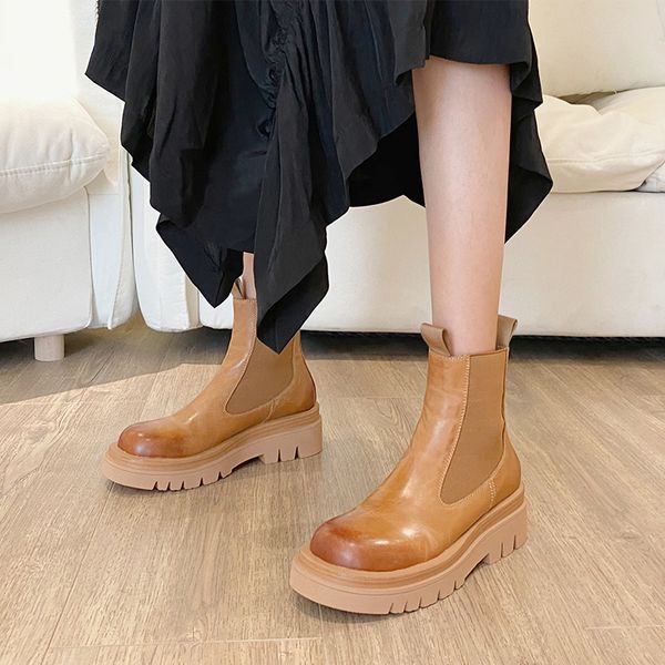 2020 ladies'high boots styling genuine women's fashions autumn round toe ladies fashion platform shoes xgt7, Black
2020 ladies'high boots styling genuine women's fashions autumn round toe ladies fashion platform shoes xgt7, Black
