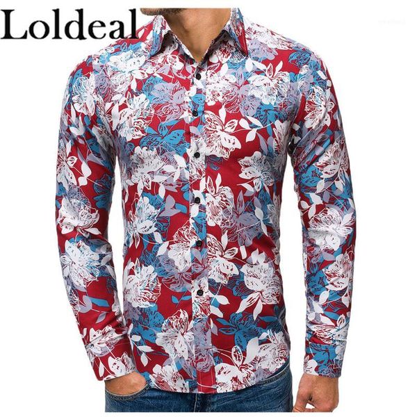 men's casual shirts loldeal blouse summer fashion men's printed floral long sleeve button cloth collar male1, White;black
men's casual shirts loldeal blouse summer fashion men's printed floral long sleeve button cloth collar male1, White;black