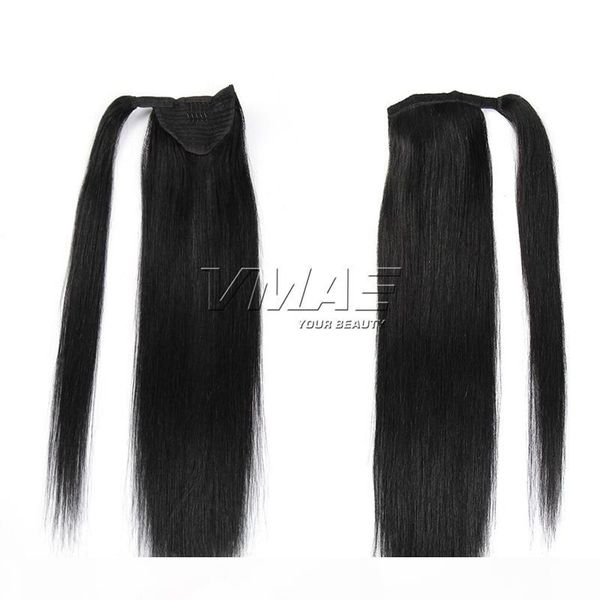 peruvian magic wrap around ponytail 120g clip in stragiht horsetail 100% virgin human hair extensions vmae hair, Black
peruvian magic wrap around ponytail 120g clip in stragiht horsetail 100% virgin human hair extensions vmae hair, Black
