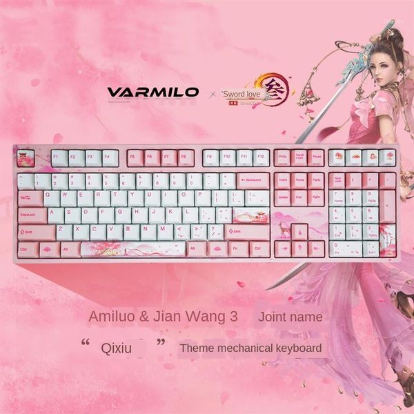 keyboards varmilo sword fairy 3 mechanical keyboard pink cherry red axis sublimation game keyboard1
keyboards varmilo sword fairy 3 mechanical keyboard pink cherry red axis sublimation game keyboard1