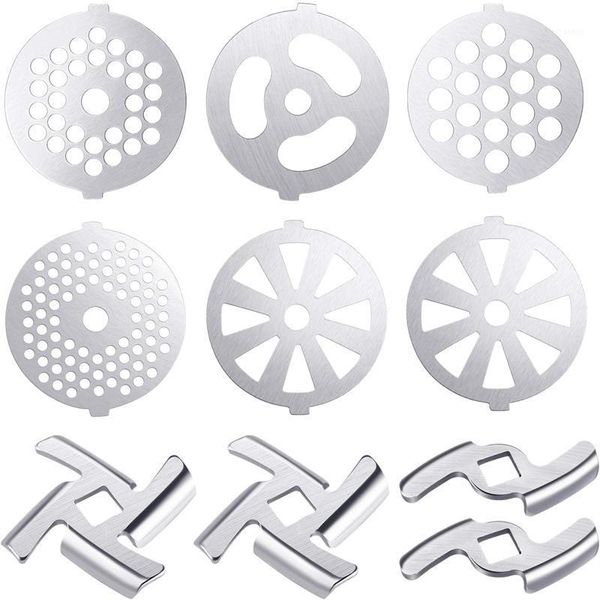 meat grinders 9 pcs grinder blades plate discs stainless steel accessories for size 5 stand mixer and grin1
meat grinders 9 pcs grinder blades plate discs stainless steel accessories for size 5 stand mixer and grin1