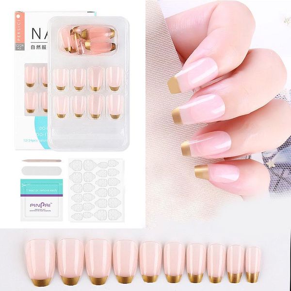 false nails 24pcs detachable nail artificial tips set full cover for short decoration press on fake art extension, Red;gold
false nails 24pcs detachable nail artificial tips set full cover for short decoration press on fake art extension, Red;gold