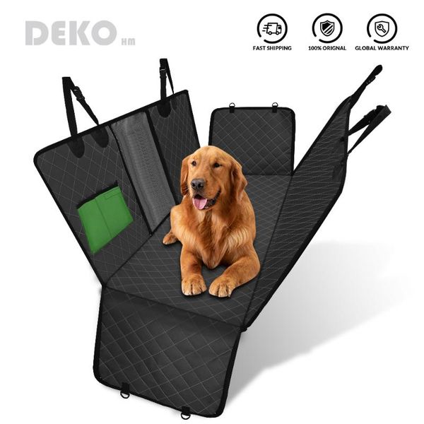 deko dog car seat cover rear back mat mesh waterproof pet carrier hammock cushion protector with zipper and pocket for travel
deko dog car seat cover rear back mat mesh waterproof pet carrier hammock cushion protector with zipper and pocket for travel