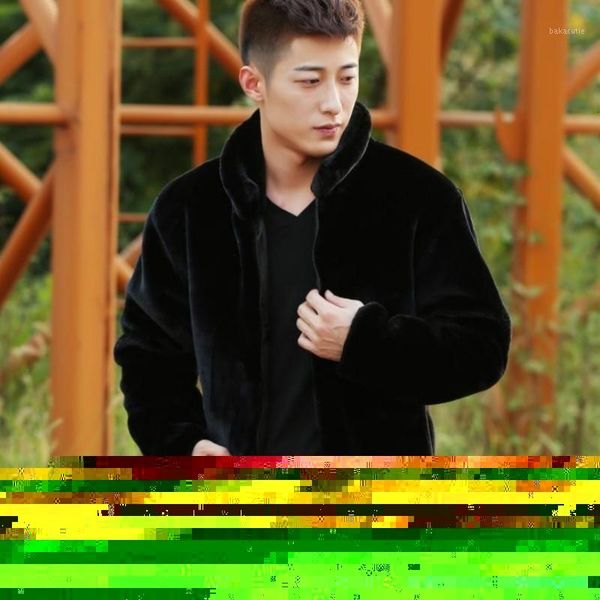 european fashion new mens warm fur collar faux fur overcoats male short jackets plus size 8xl black casual motorcycle biker1
european fashion new mens warm fur collar faux fur overcoats male short jackets plus size 8xl black casual motorcycle biker1