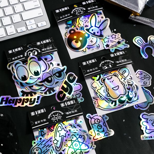 40pcs/lot laser stickers decorative for car luggage suitcase decor toys for children computer notebook
40pcs/lot laser stickers decorative for car luggage suitcase decor toys for children computer notebook