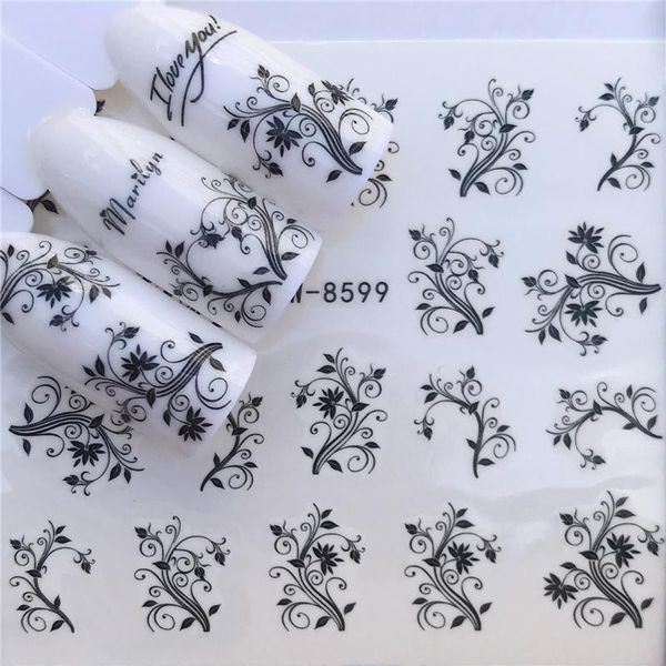 ywk 2020 new designs flower glitter nail sticker water transfer animal styles/christmas series nail art decals, Black
ywk 2020 new designs flower glitter nail sticker water transfer animal styles/christmas series nail art decals, Black