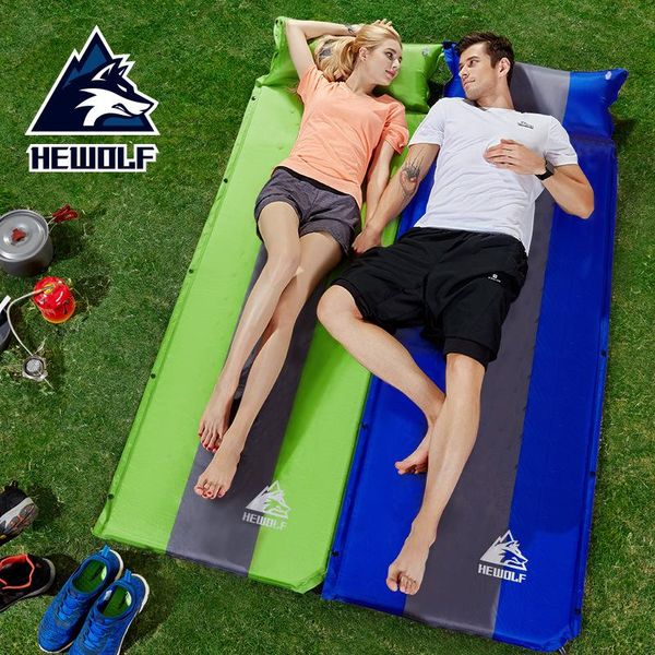 hewolf outdoor automatic inflatable pad camping products 3cm memory sponge mat moisture-proof stitching inflatable mat
hewolf outdoor automatic inflatable pad camping products 3cm memory sponge mat moisture-proof stitching inflatable mat