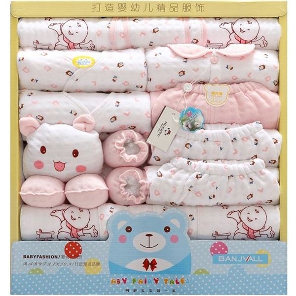 18 pcs/set cotton newborn baby girl clothes autumn winter baby boy clothing set cartoon print new born baby clothes outfit gift 1021, White
18 pcs/set cotton newborn baby girl clothes autumn winter baby boy clothing set cartoon print new born baby clothes outfit gift 1021, White