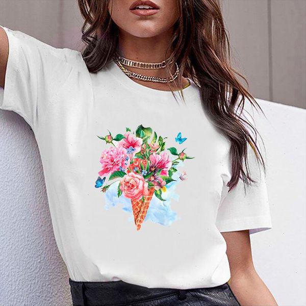women clothes print flower summer butterfly sweet short sleeve tshirt printed women shirt t female t shirt woman tee, White
women clothes print flower summer butterfly sweet short sleeve tshirt printed women shirt t female t shirt woman tee, White