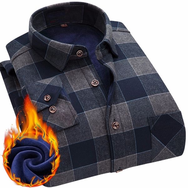 2021 new fashion men's winter warm plush slim shirts 24 colors striped plaid print blouse for men casual retro clothes size m-5xl kxpn, White;black
2021 new fashion men's winter warm plush slim shirts 24 colors striped plaid print blouse for men casual retro clothes size m-5xl kxpn, White;black