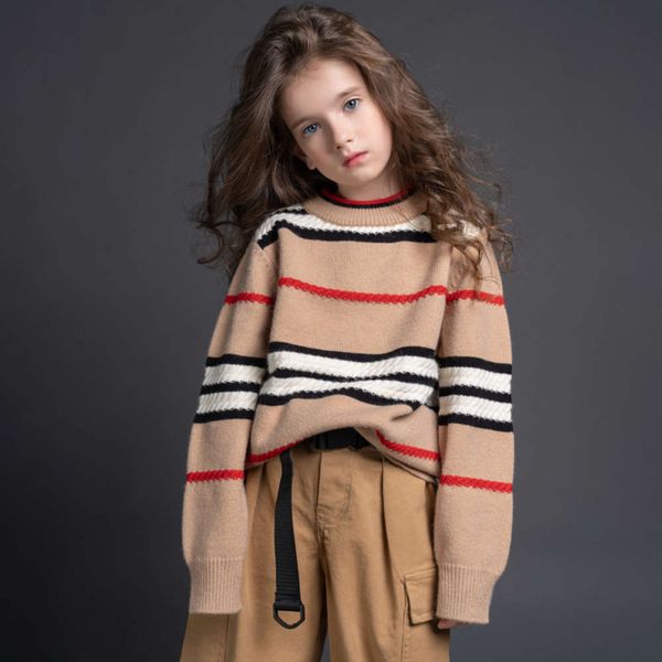 striped round neck 2020 new children's wear british sle bakar cashmere boy / girl pullover parent child sweater, Blue
striped round neck 2020 new children's wear british sle bakar cashmere boy / girl pullover parent child sweater, Blue