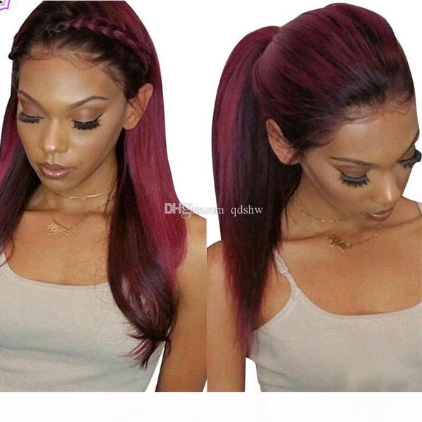 ombre burgundy парик dark root lace front человеческих волос парики с ребенком волос straight virgin бразильский burgundy 99j полный парик ш, Black;brown
ombre burgundy парик dark root lace front человеческих волос парики с ребенком волос straight virgin бразильский burgundy 99j полный парик ш, Black;brown