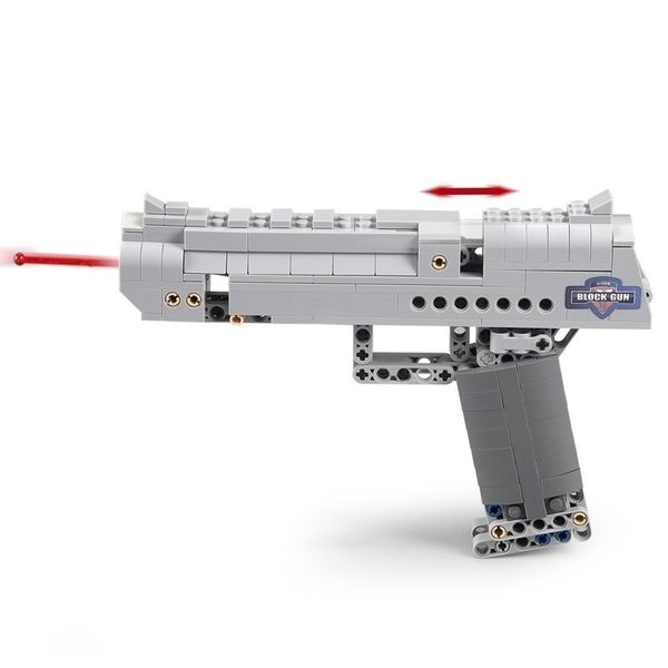 4544diy 1:1 imitation military model desert eagle pistol can fire building block assembly toy gun that shoots
4544diy 1:1 imitation military model desert eagle pistol can fire building block assembly toy gun that shoots