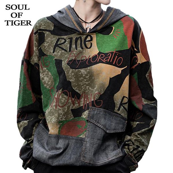 soul of tiger 2020 autumn european fashion ladies printed sweatshirts womens casual punk hoodies hooded denim oversized clothes, Black
soul of tiger 2020 autumn european fashion ladies printed sweatshirts womens casual punk hoodies hooded denim oversized clothes, Black