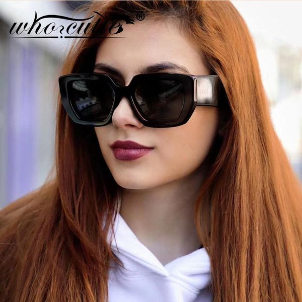 sunglasses vintage oversized women cat eye 2021 brand design retro chunky square frame black sun glasses shades female s320b, White;black
sunglasses vintage oversized women cat eye 2021 brand design retro chunky square frame black sun glasses shades female s320b, White;black