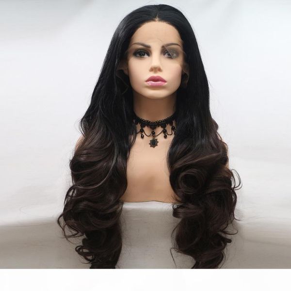 fashion omber black large wave long wave hair fluffy sweet lace young women show the temperament wig heat synthic wigs in stock
fashion omber black large wave long wave hair fluffy sweet lace young women show the temperament wig heat synthic wigs in stock