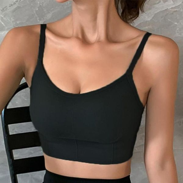women tank crop seamless sport underwear running female lingerie intimates with removable padded camisole femme fashion1, White;black
women tank crop seamless sport underwear running female lingerie intimates with removable padded camisole femme fashion1, White;black