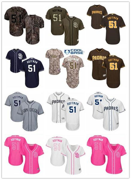 custom san diego padre leave name number 51 trevor hoffman baseball jersey men women youth jerseys, Blue;black
custom san diego padre leave name number 51 trevor hoffman baseball jersey men women youth jerseys, Blue;black