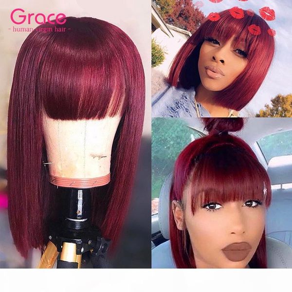 99j burgundy боб парик pixie cut коротких человеческие волосы бразильского remy straight glueless парики с челкой для чернокожих женщин борд, Black;brown
99j burgundy боб парик pixie cut коротких человеческие волосы бразильского remy straight glueless парики с челкой для чернокожих женщин борд, Black;brown