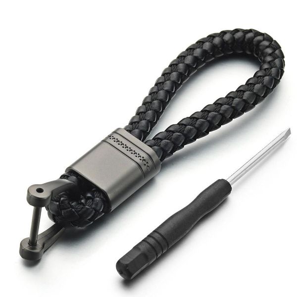leather rope keychain for car hand woven horseshoe buckle key rings couple gift detachable metal luxury key chains k395 h jllgfi, Red;blue
leather rope keychain for car hand woven horseshoe buckle key rings couple gift detachable metal luxury key chains k395 h jllgfi, Red;blue