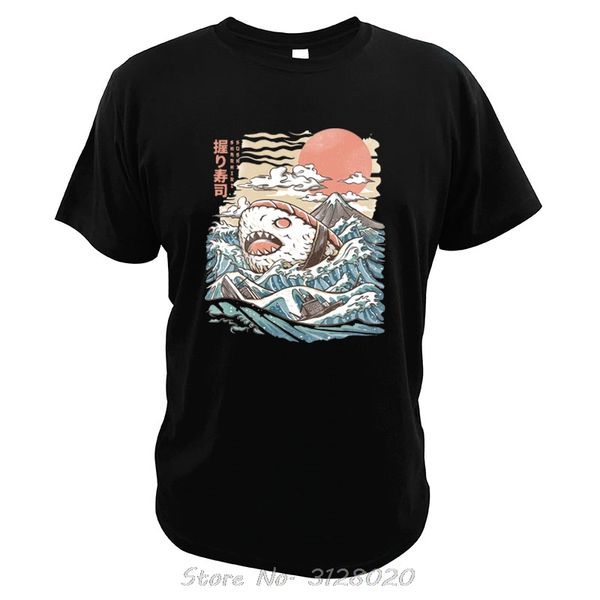 sport the great wave off kanagawa tshirt japanese style sushi shark t shirts digital print short sleeve cotton o-neck tees 
sport the great wave off kanagawa tshirt japanese style sushi shark t shirts digital print short sleeve cotton o-neck tees