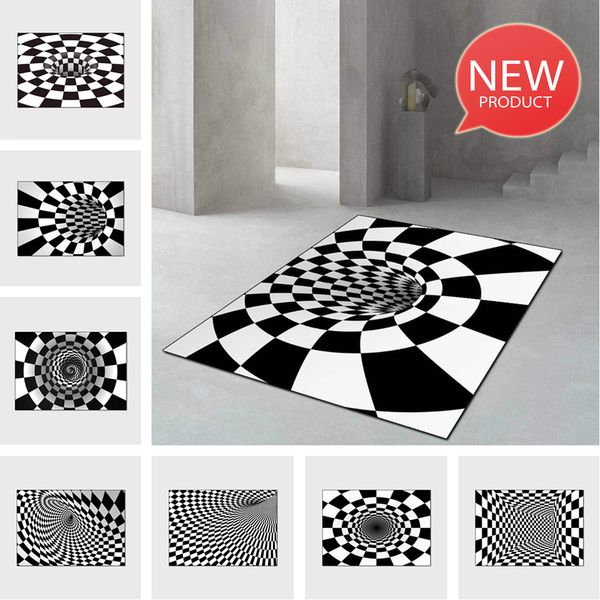 carpet illusion 3d vortex black white abstract geometry optical illusion area rug living room bedroom floor mat non-slip doormat
carpet illusion 3d vortex black white abstract geometry optical illusion area rug living room bedroom floor mat non-slip doormat