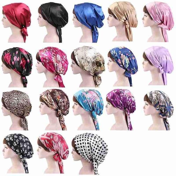 ladies soft silk night sleep shower cap adjustable long hair care bonnet headwrap hat satin hats head cover for women, Blue;gray
ladies soft silk night sleep shower cap adjustable long hair care bonnet headwrap hat satin hats head cover for women, Blue;gray