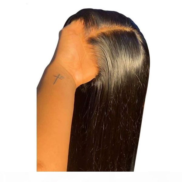 hd transparent swiss human hair lace frontal closure 13"x4" inch ear to ear 130% density part brazilian virgin straight natur, Black
hd transparent swiss human hair lace frontal closure 13"x4" inch ear to ear 130% density part brazilian virgin straight natur, Black