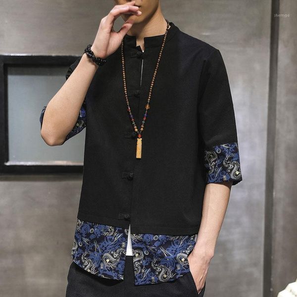 japan style kimono men shirt half sleeve casual streetwear men shirt man linen kimono clothes 2020 new1, White;black
japan style kimono men shirt half sleeve casual streetwear men shirt man linen kimono clothes 2020 new1, White;black