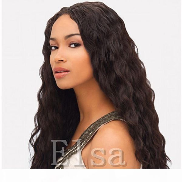 brazilian wet and wavy full lace human hair wigs for black women glueless water wave lace front wigs with baby hair, Black;brown
brazilian wet and wavy full lace human hair wigs for black women glueless water wave lace front wigs with baby hair, Black;brown