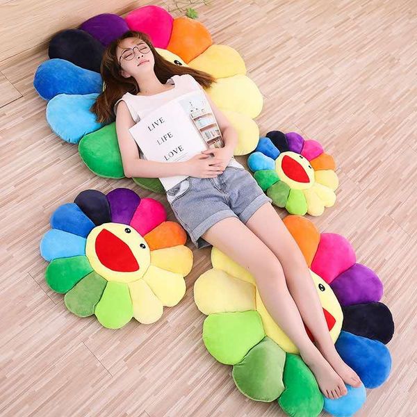 2020 cute murakami takashi sunflower plush cushion toy soft pillow sofa doll 35cm 50cm large size
2020 cute murakami takashi sunflower plush cushion toy soft pillow sofa doll 35cm 50cm large size