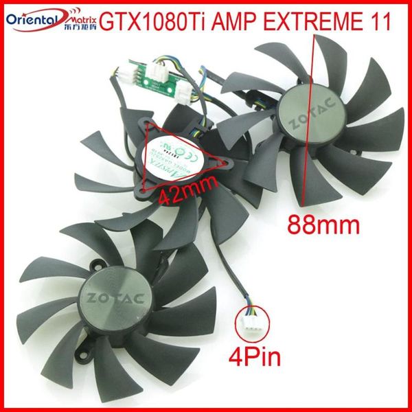 original ga92s2u 88mm 42*42*42mm 0.46a 4pin vga fan for zotac gtx1080ti amp extreme 11 graphics video card fan
original ga92s2u 88mm 42*42*42mm 0.46a 4pin vga fan for zotac gtx1080ti amp extreme 11 graphics video card fan