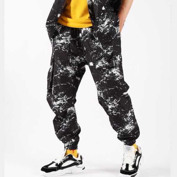 men's pants men fashion print streetwear hip hop cargo pant male harem trousers jogger sweatpants plus size m-6xl ankle-length mid r561, Black
men's pants men fashion print streetwear hip hop cargo pant male harem trousers jogger sweatpants plus size m-6xl ankle-length mid r561, Black