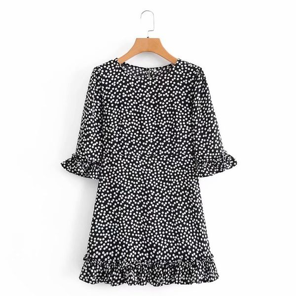 2021 new streetwear women dot dresses 2021 fashion ladies waist-controlled vestidos female ruffles dress xma9, Black;gray
2021 new streetwear women dot dresses 2021 fashion ladies waist-controlled vestidos female ruffles dress xma9, Black;gray