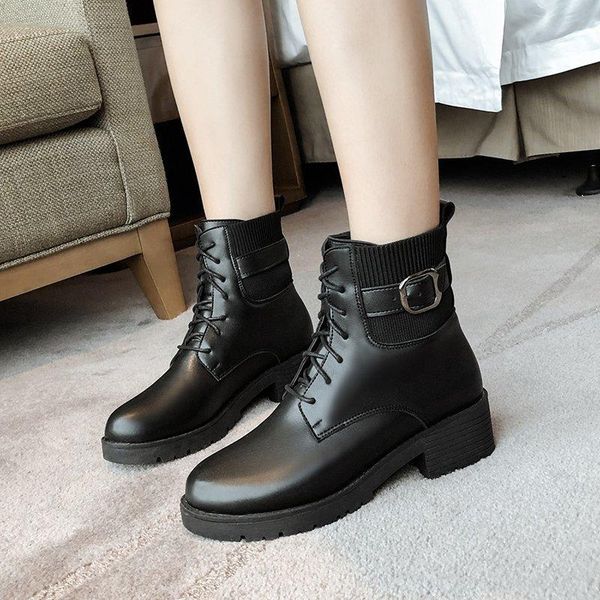 round toe rock shoes woman boots женщины новые 2020 низкие попутники bootes bootes женские зимние обувь роскошный дизайнер средний, Black
round toe rock shoes woman boots женщины новые 2020 низкие попутники bootes bootes женские зимние обувь роскошный дизайнер средний, Black
