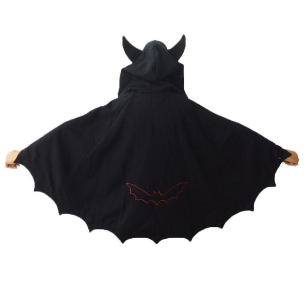 fleece poncho hoodie cloak coat winter women halloween gothic punk black devil bat wing demon costume lolita ouji hood for girls 201204
fleece poncho hoodie cloak coat winter women halloween gothic punk black devil bat wing demon costume lolita ouji hood for girls 201204
