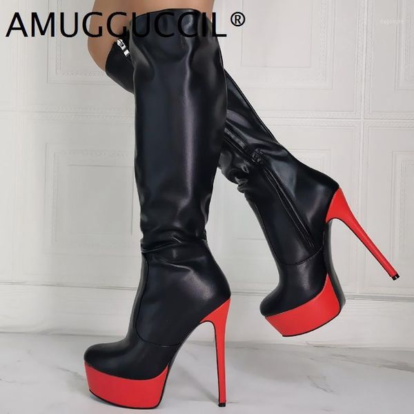boots customize plus big size 36-52 black zip fashion knee high heel platform autumn winter ladies females women x20661
boots customize plus big size 36-52 black zip fashion knee high heel platform autumn winter ladies females women x20661
